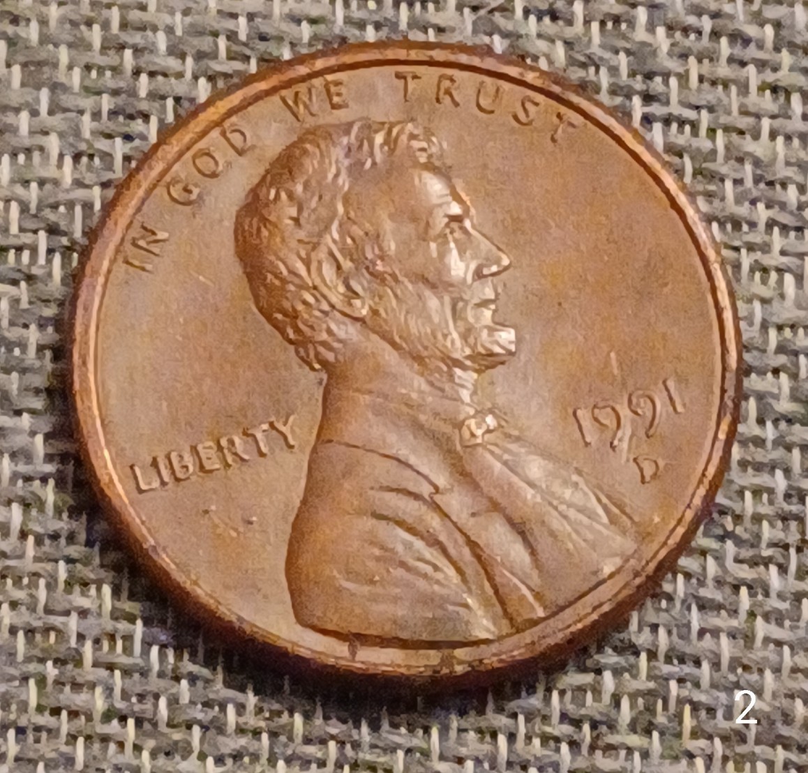 1991-D-Penny-Error/Variety?