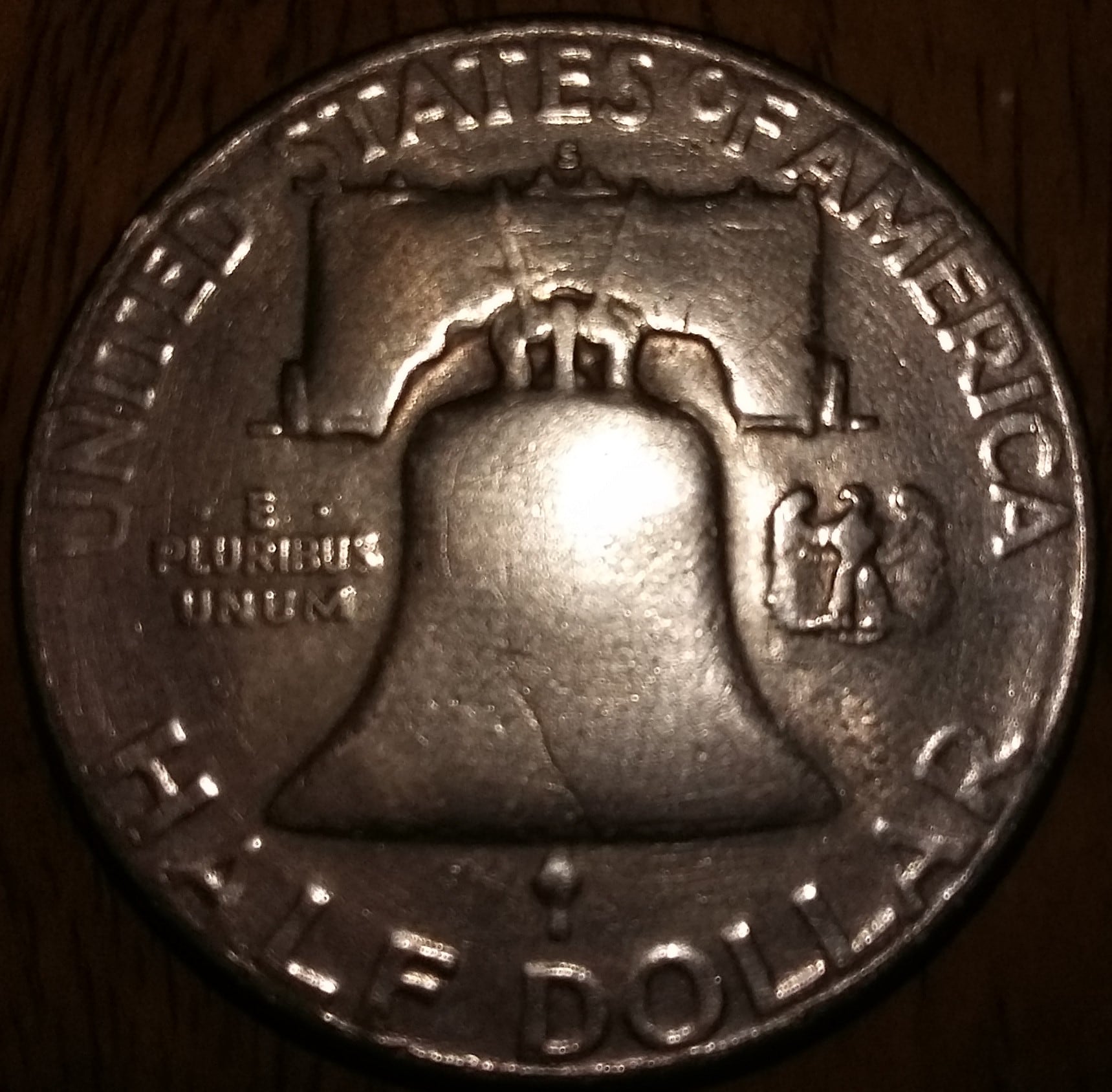 1953-S-Franklin-Half---Strike-Error?