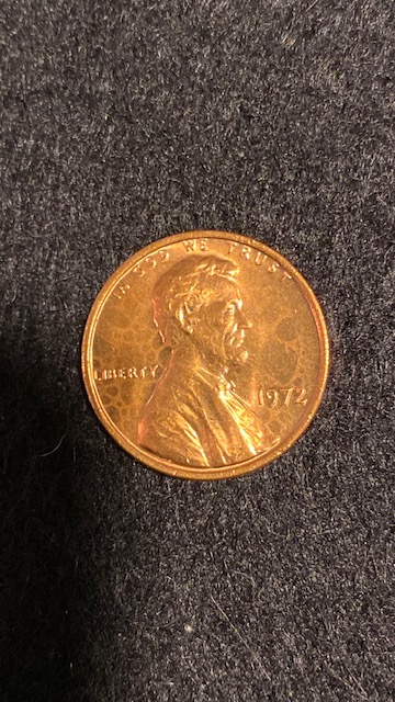 1972-LMC-W/Odd-Discoloration,-Mint-Error?