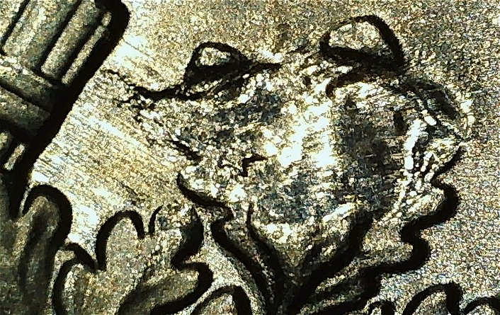 2018-P-Dime:-Lamination-Or-Struck-Through-Error?-+-Die-Chips