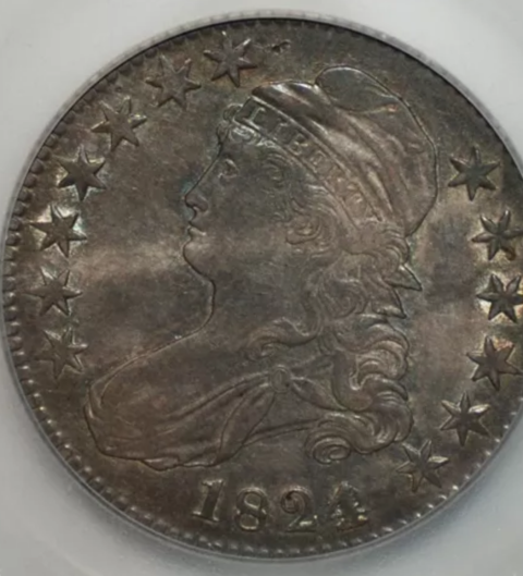 1824-Capped-Bust-Half-Dollar.-Grade-It.