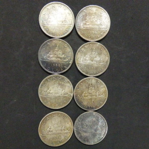 1966-Silver-Dollars