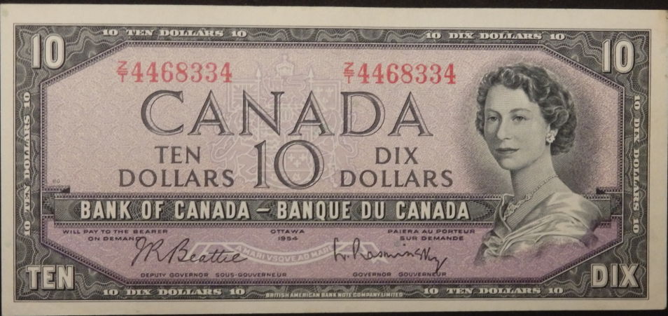 1954-5-&10-Bills
