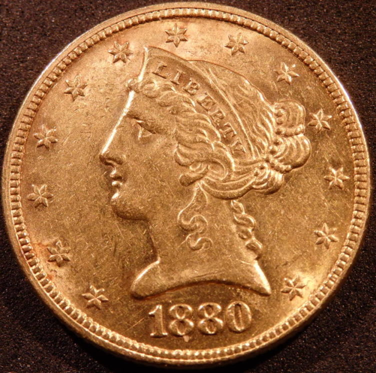 1880-Half-Eagle
