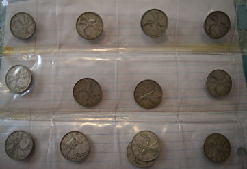 Circulated-Run-Of-25-Cents.
