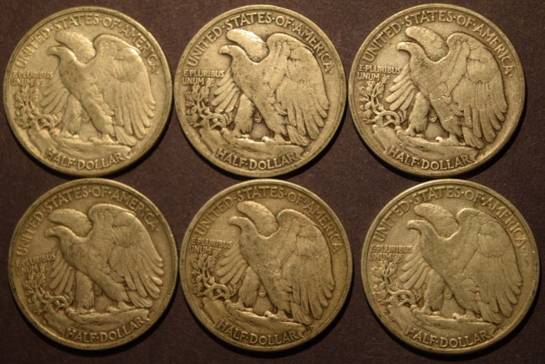 US-Half-Dollar-Coins-From-Small-Stash