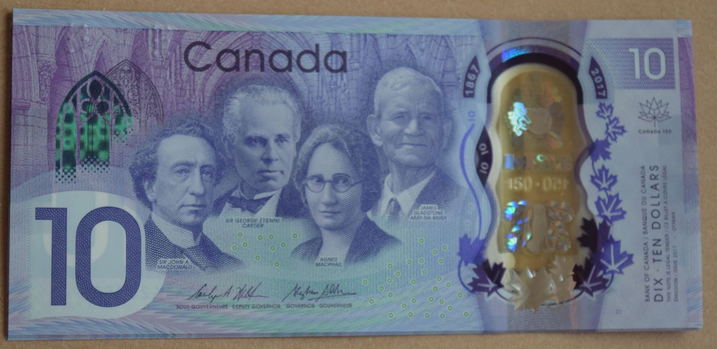 Commemorative-Bank-Note-To-Mark-The-150th-Anniversary-Of-Confederation