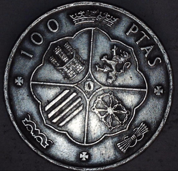 1966-100-Ptas-Coin-For-Grading.