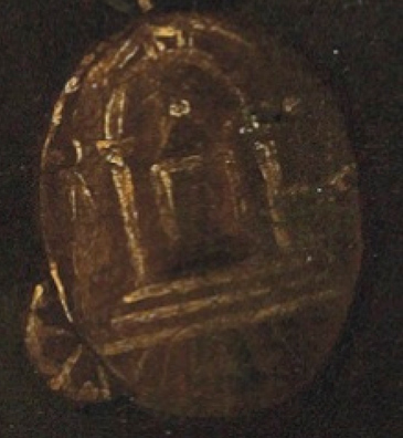 What-Is-The-Medal/Token-On-This-Man-In-The-Portrait?