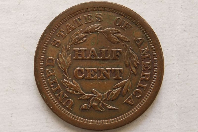 1851-Half-Cent