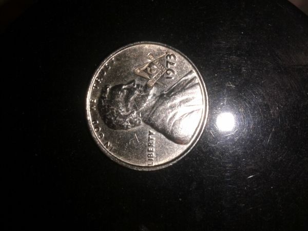 Help!-1973-Silver-Cent-Penny-With-Freemasons-Stamp?