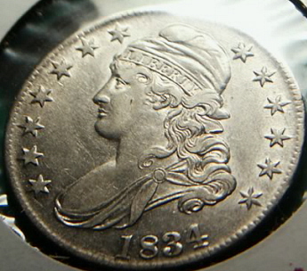 1834-Bust-Half