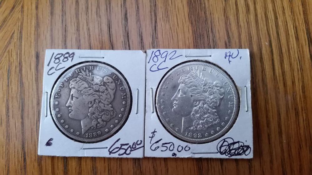 Here's-My-Recent-Purchases,-89cc-And-92cc-Morgan-Dollars