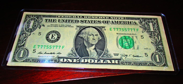 Binary-Radar-$1.00-Note-In-Change-77755777