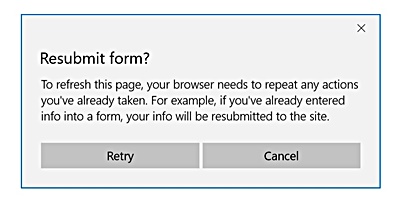 Annoying-Pop---Up-Retry-And-Re-Submit-Box