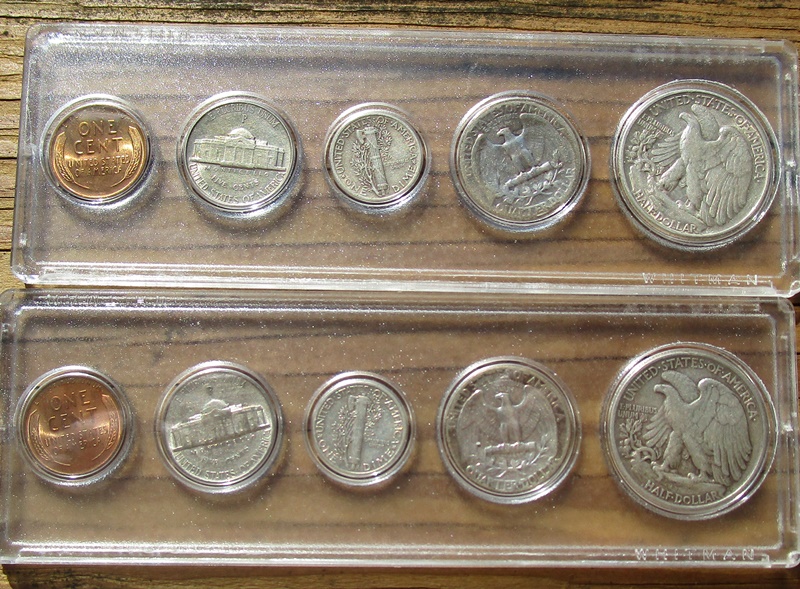 Making-Use-Of-An-Empty-Capital-Holder-With-A-1941-Phila-5-Coin-Set