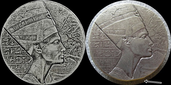 Not-A-Quality-Strike-Here-For-A-5-Oz-.999-Nefertiti-From-Scottsdale-Mint