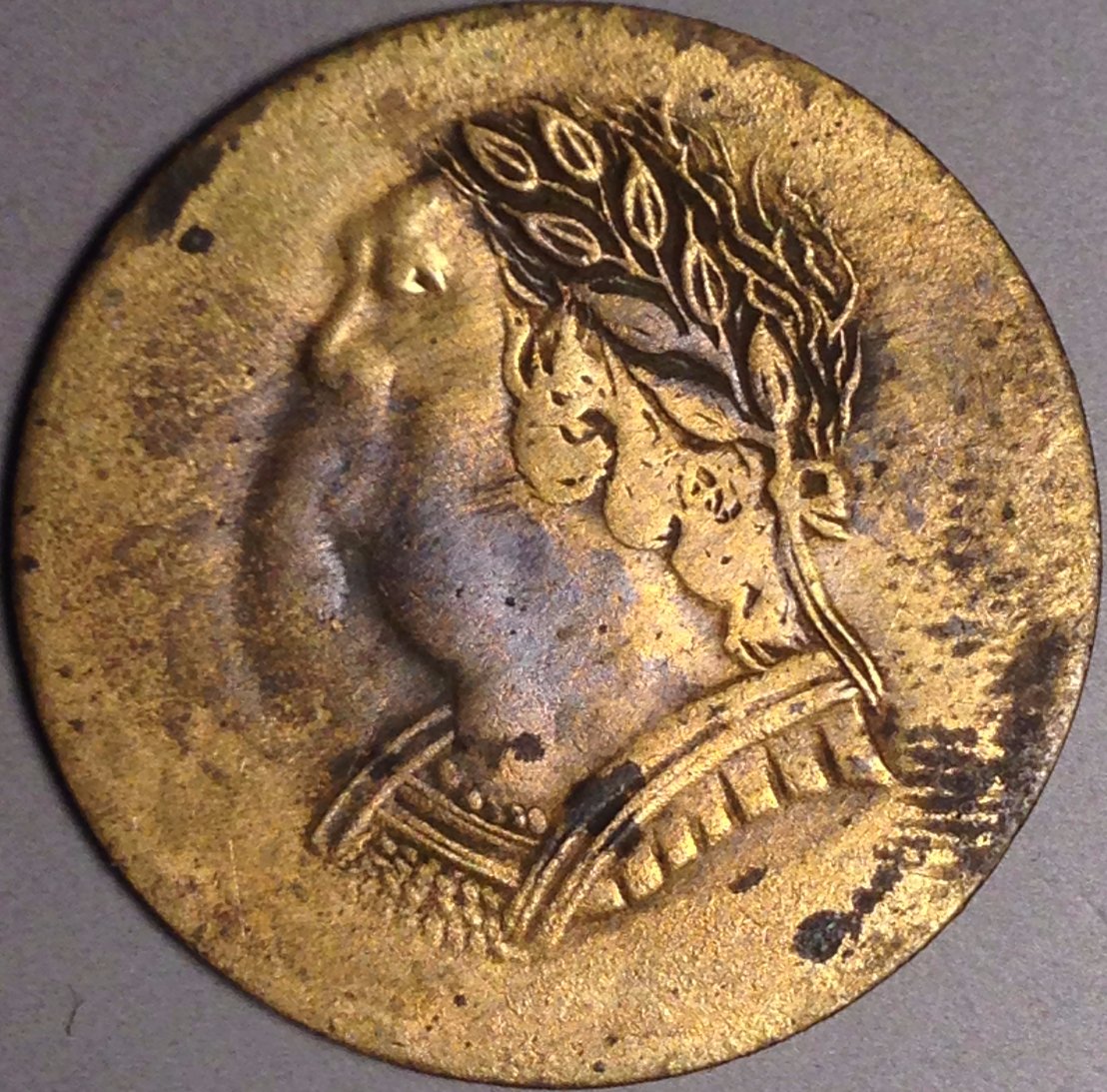 1820-Brass-Token-For-Grading