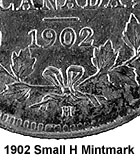 Canada-Silver-5-Cent-1903----Small-Or-Large-H