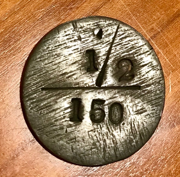 1845-Large-Half-Cent-With-Unusual-Reverse