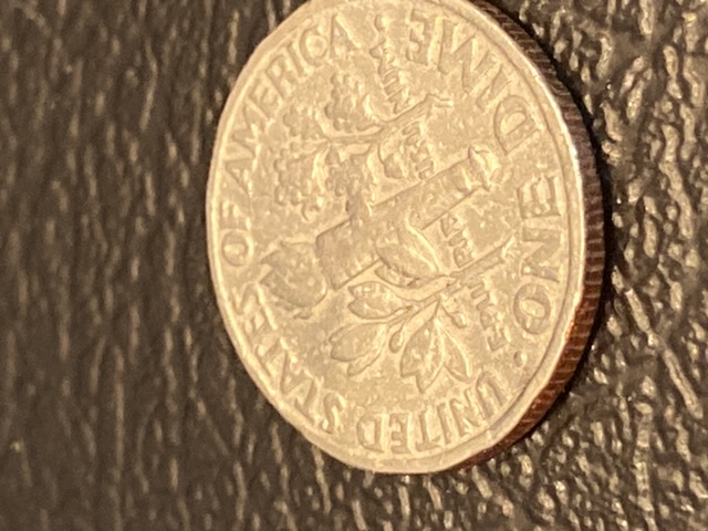 1999-P-Dime-Weighing-Only-2.15g-W/Bulge-Under-Ear-&-Other-Oddities?