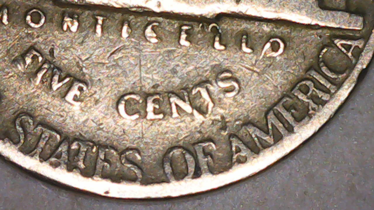 1947-Nickel-Misshaped-Letters