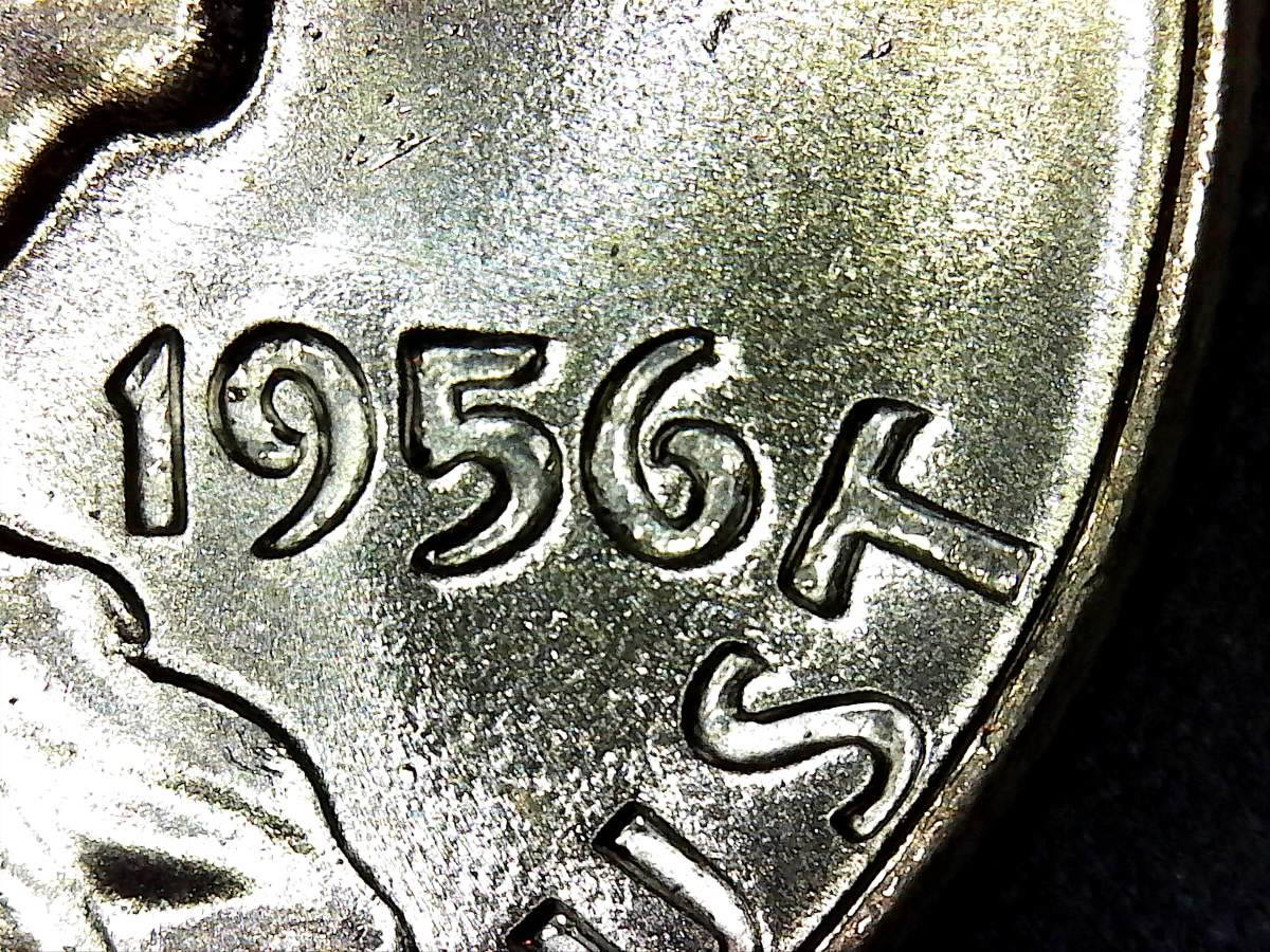 2x-1956-Franklin-Half-DDO-002-Found-On-Ebay
