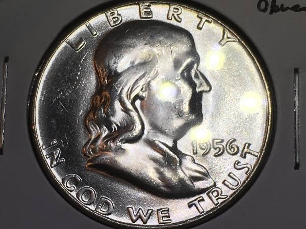 2x-1956-Franklin-Half-DDO-002-Found-On-Ebay