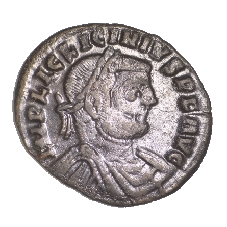 Follis---Licinius-I-313-Ad-Jupiter;-Siscia-Mint---4th-Officina?