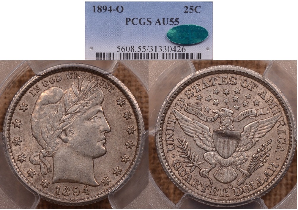 The-55-Days-Of-New-Orleans-Minted-US-Coins!!