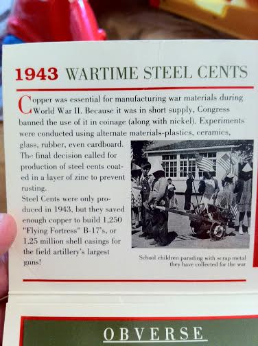 1943-Wartime-Steel-Cent-Display-Set-: