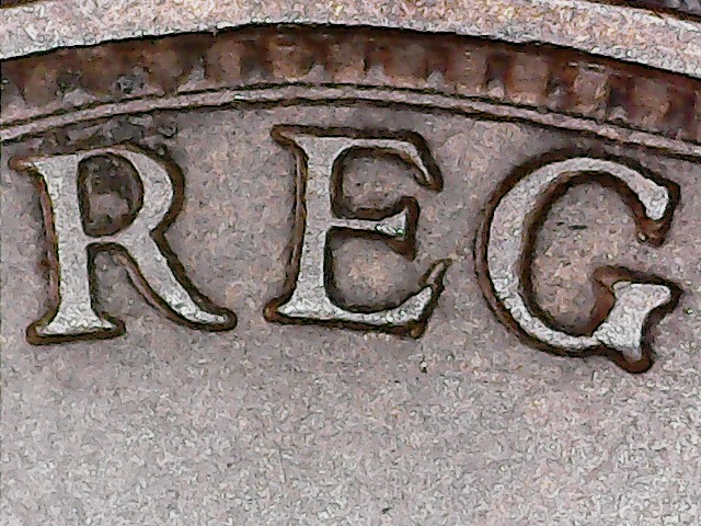 1864-New-Brunswick-1-Cent---Double-Letters-+-Crack