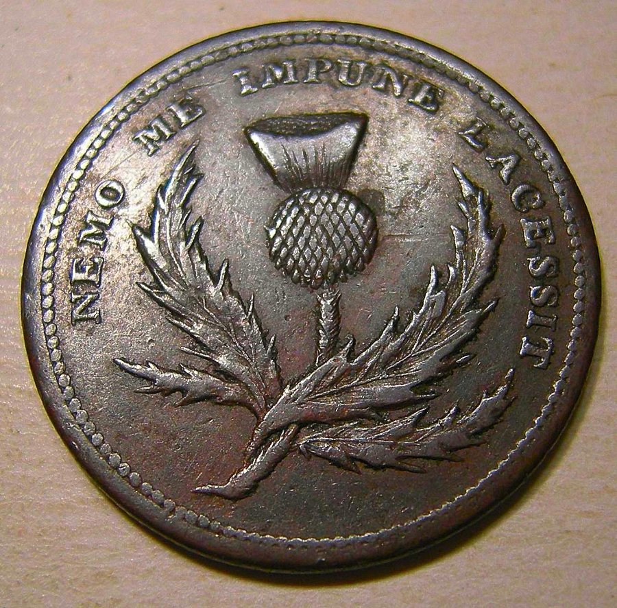 N.-S.-1814,-C1830-Tokens---Strange-Rp-Letters