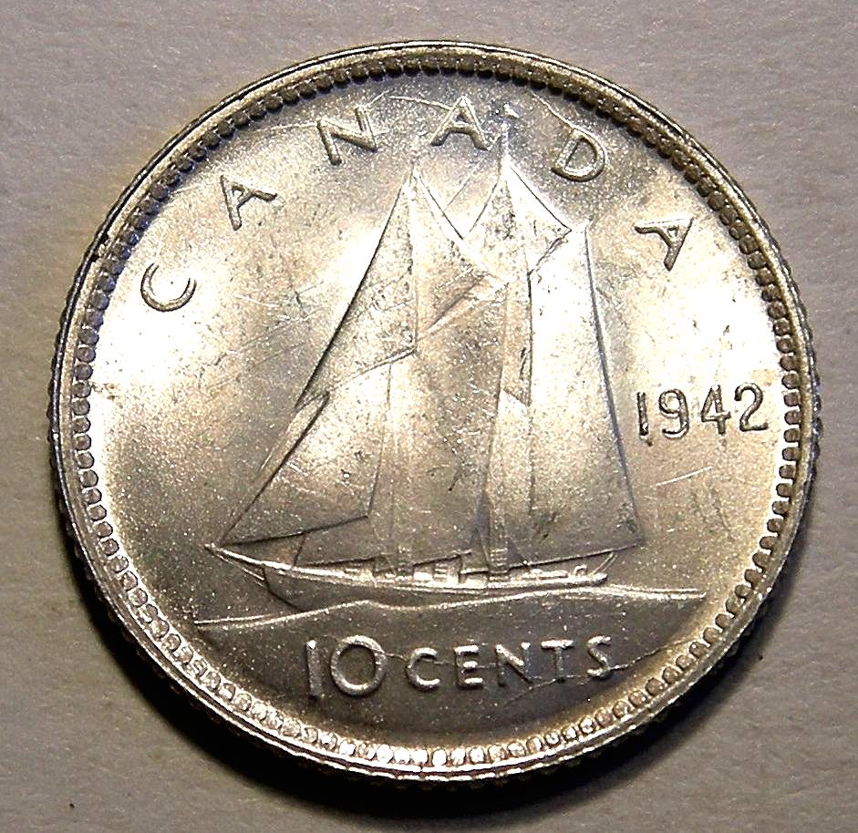 George-VI-10-Cents---Double/Re-Engraved-Dates
