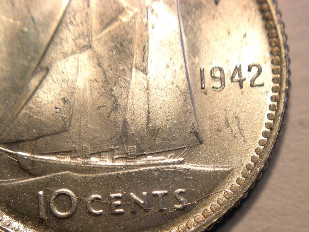 George-VI-10-Cents---Double/Re-Engraved-Dates