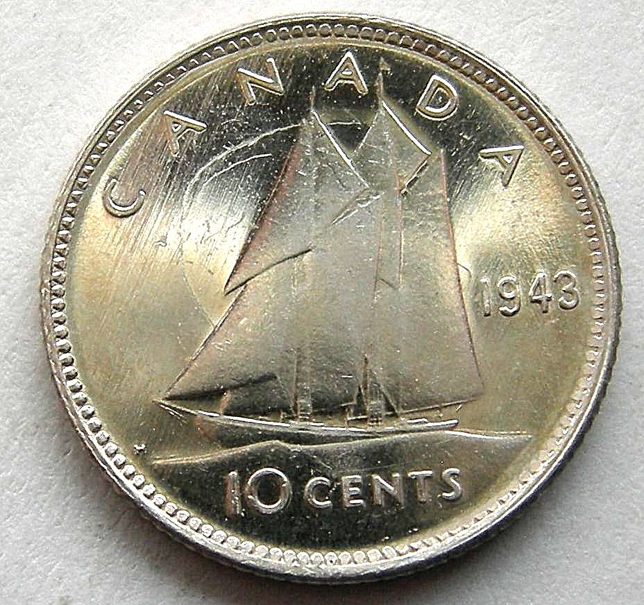 1943-10-Cents---Die-Clash---Heads-And-Sails