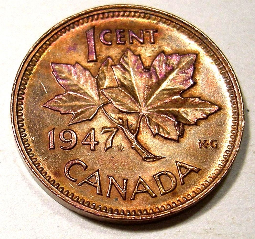 1-Cent-1947ml---Die-Chunks
