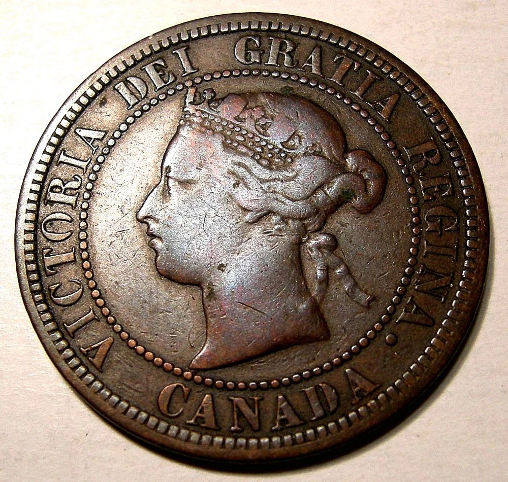 1-Cent-1881-H---Spur-N,-Horseshoe,-Lamination-Errors