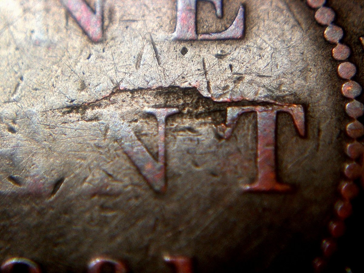 1-Cent-1881-H---Spur-N,-Horseshoe,-Lamination-Errors