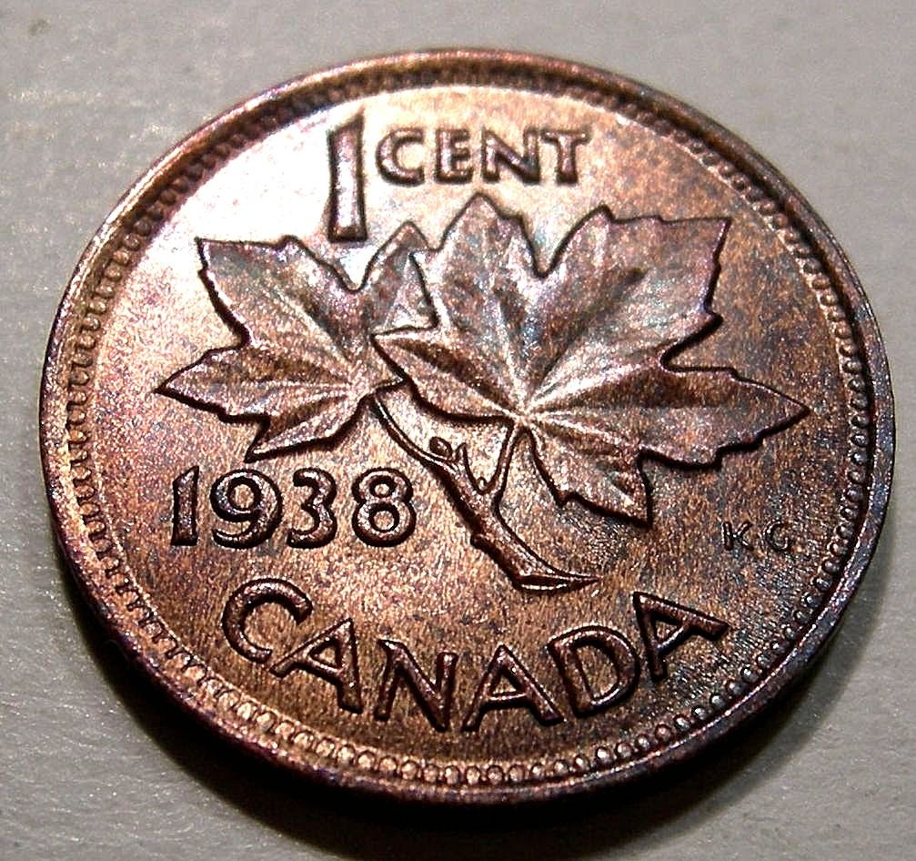 1938-Cent---Speckled-Toning