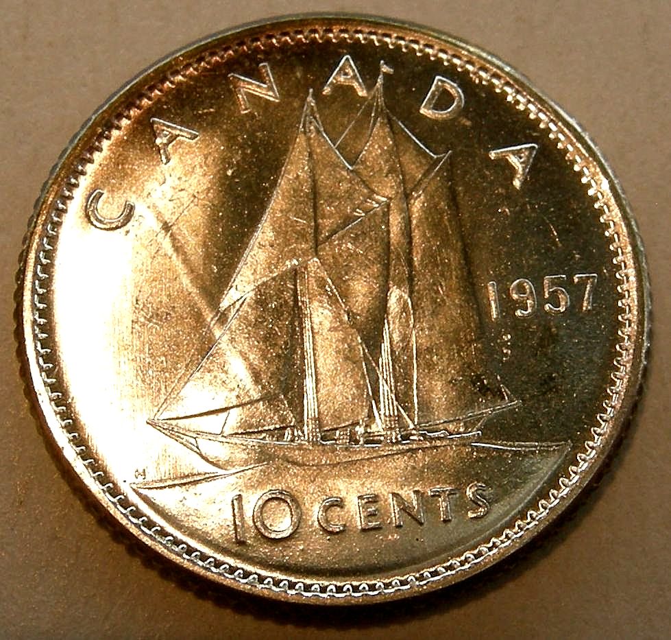 1957-10-Cents---Raised-Ridge