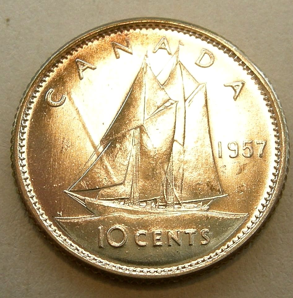 1957-10-Cents---Raised-Ridge