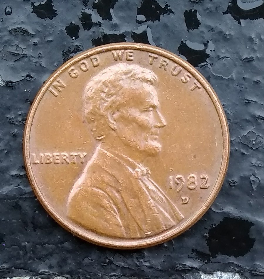 1987-D-Lincoln-Penny-Thoughts-Is-Error?