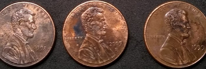 Lincoln-Pennys-Multiple-Colors-Are-Lamination-Error?