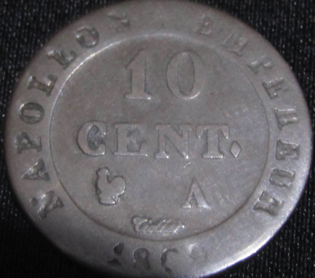 10-Centimes-Napol�on-Empereur-1809