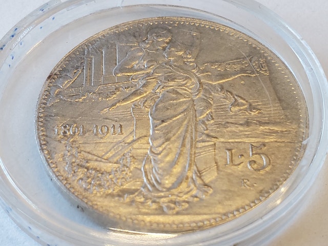 1911-5-Lira-Italy-For-Verification