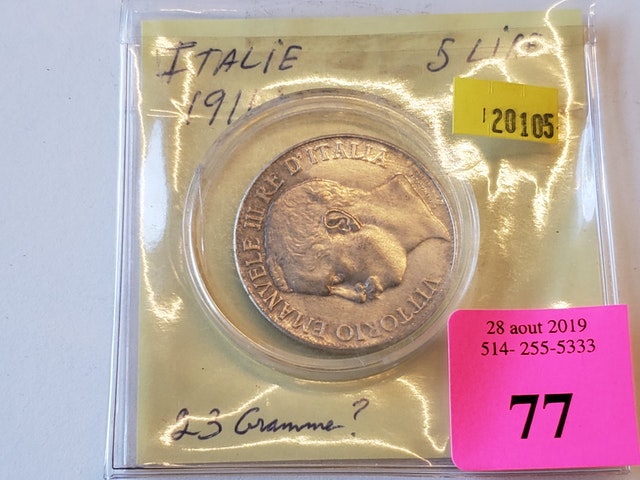 1911-5-Lira-Italy-For-Verification