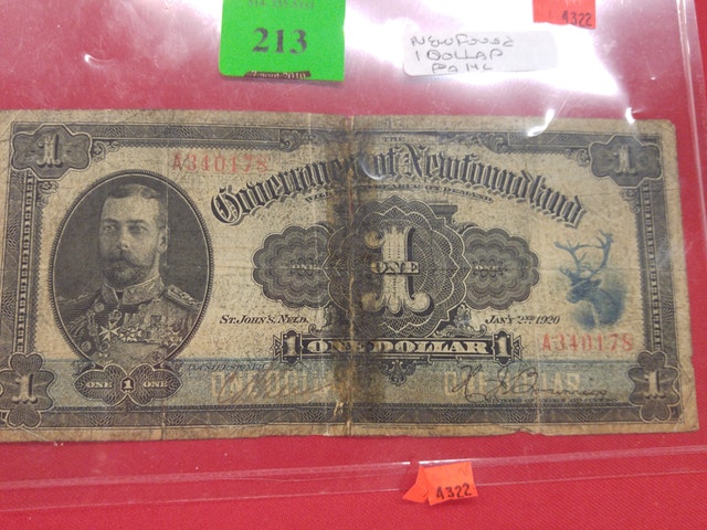 1920-Newfoundland-One-Dollar