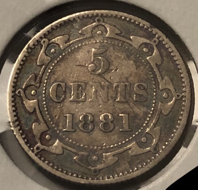 Newfoundland-5-Cent-1881