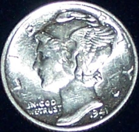 Mercury-Dime:-BU-Or-Cleaned.